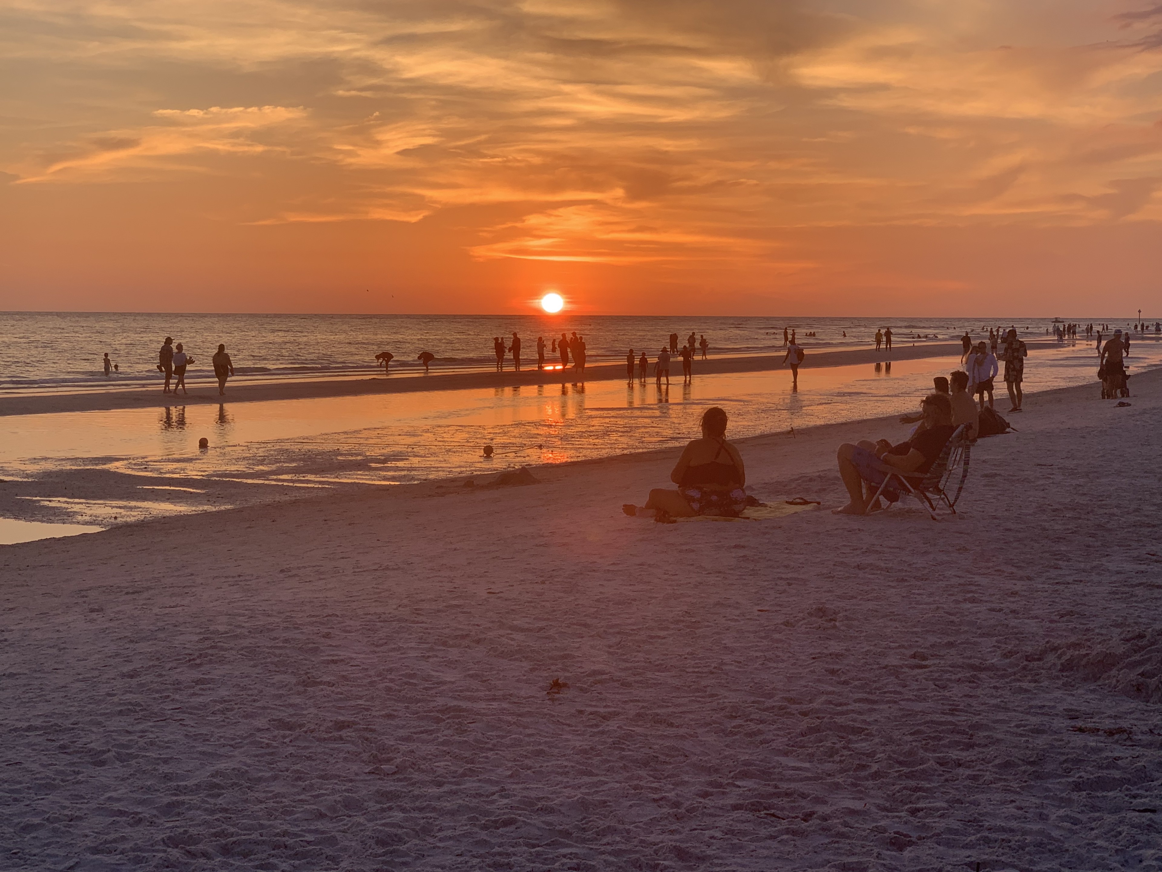 Sunset at St Pete Beach